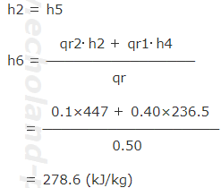 h6を求める式に数値代入。