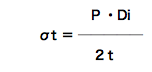 接線方向の引張応力　σt（N/mm^2)計算式
