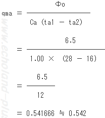H16年度問3(2)qmaの計算式