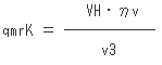 qmrKを求める式