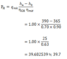 PHを求める式に数値代入