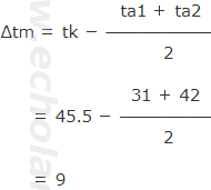 Δtmを求める