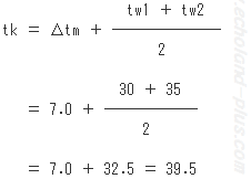 Δtm計算式