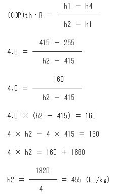 H28問1イ．h2を求める数値計算