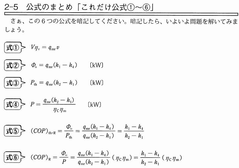 2種冷凍機械責任者試験精選問題集：2種学識計算「これだけ公式」」