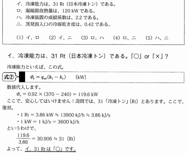 2種冷凍機械責任者試験精選問題集：思いがけない日本冷凍トンを解く